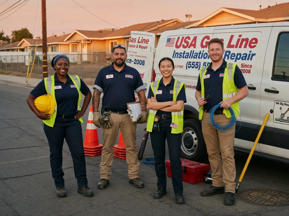 Gas Line Installation company in Midlothian, MD